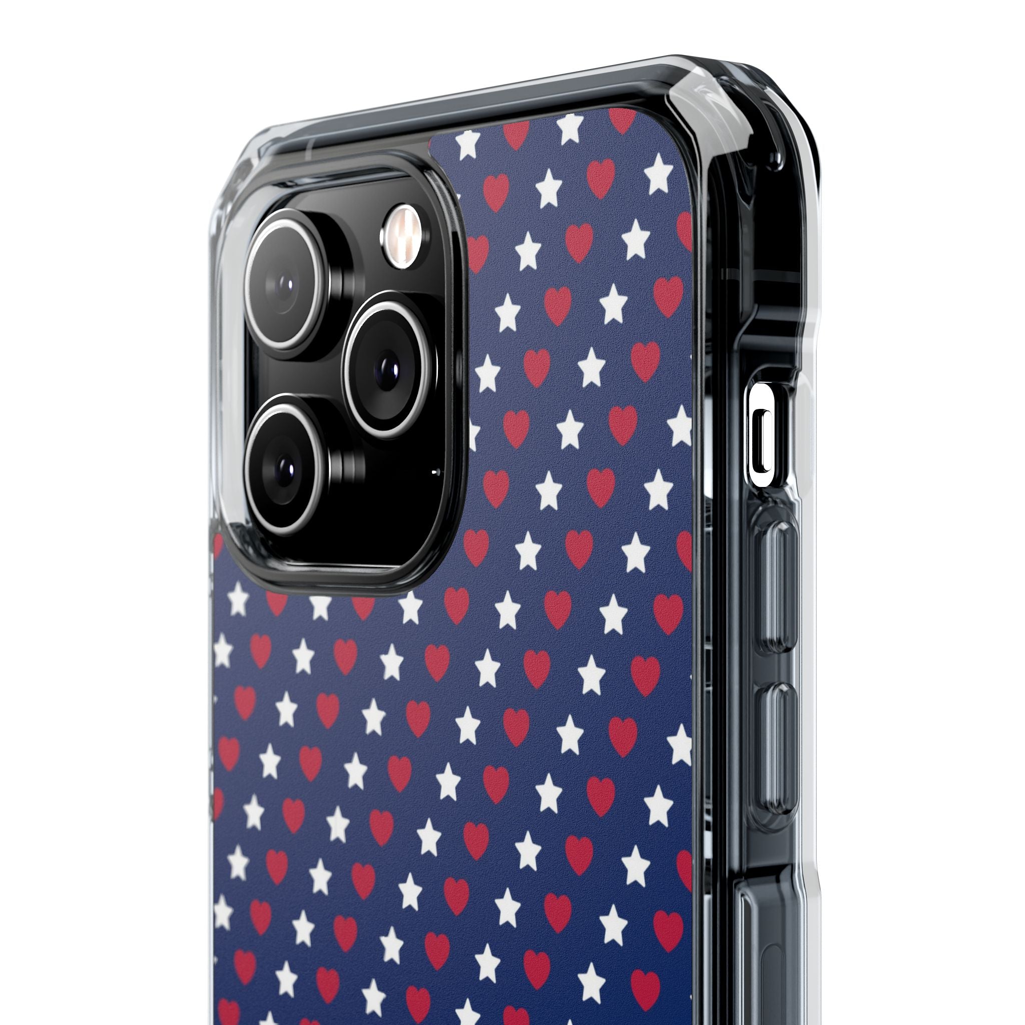 Hearts Twinkle Bright iPhone Case - Impact
