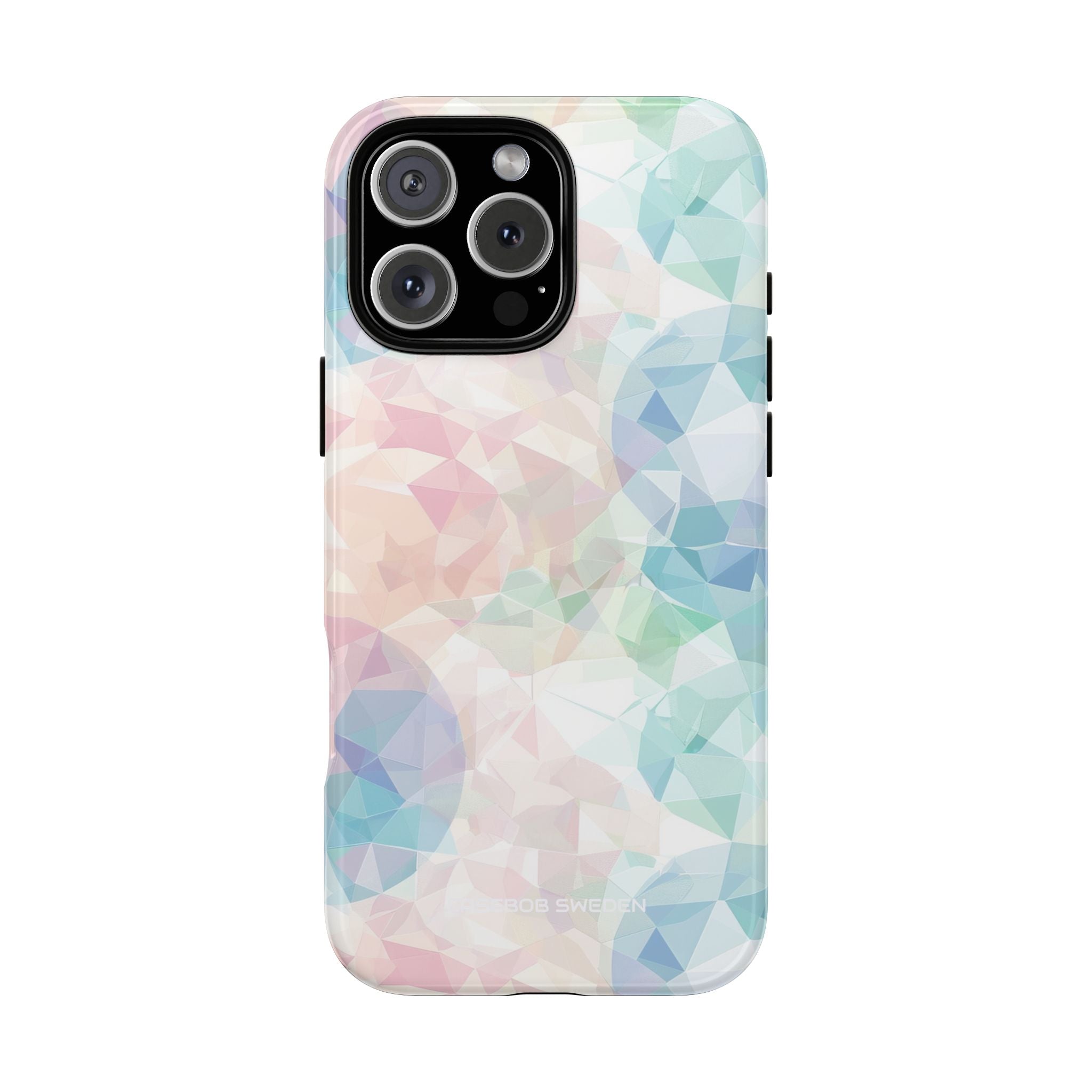 Pastel Geometry Background - Tough iPhone 16 Phone Case