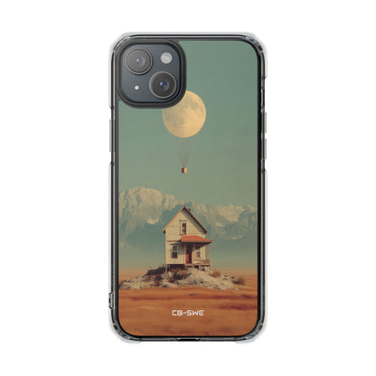 Moon Hovers Low iPhone Case - Impact