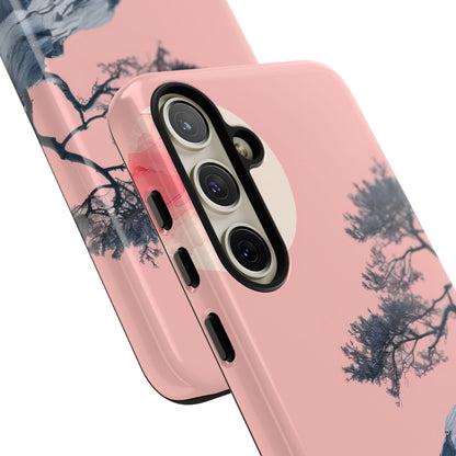 Solitudine sulla scogliera rosa Samsung S24 - Tough