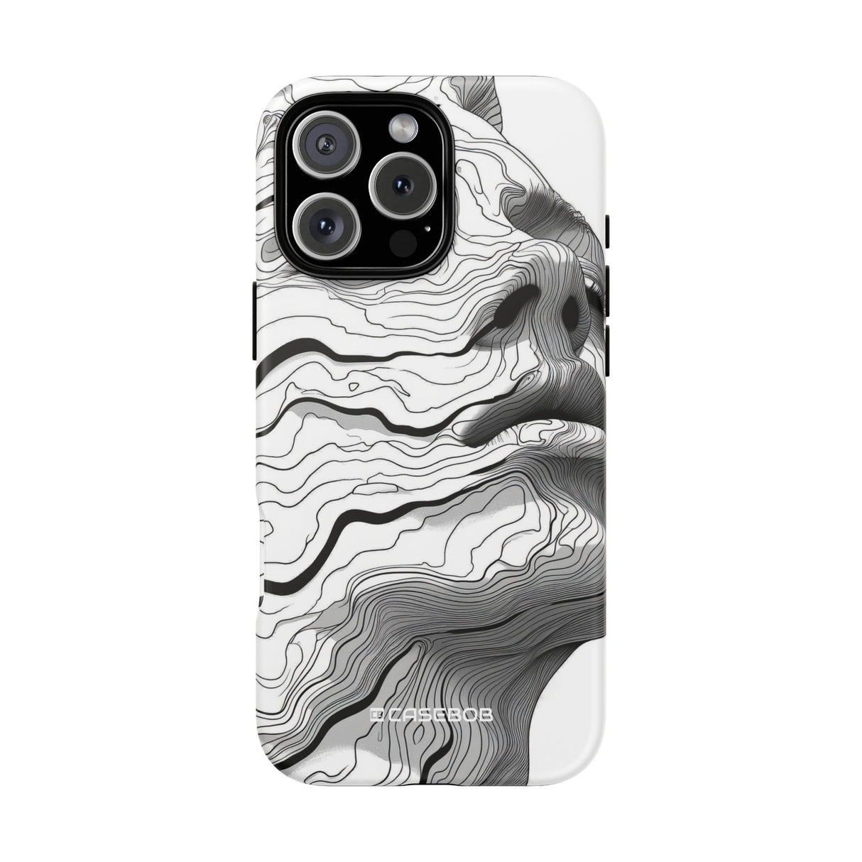 Serene Abstract Contours - for iPhone 16