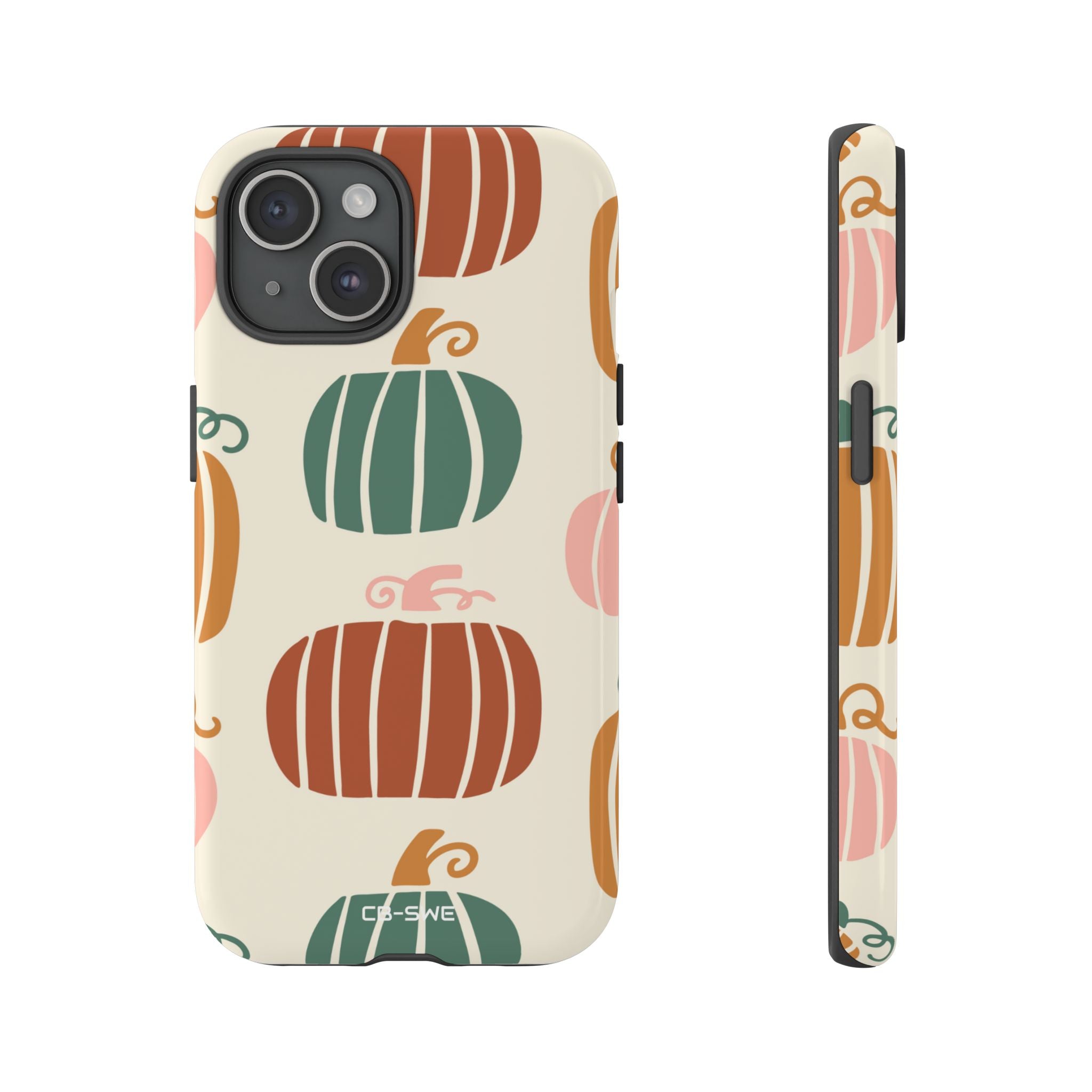 Whimsical Pumpkin Harmony - iPhone Case