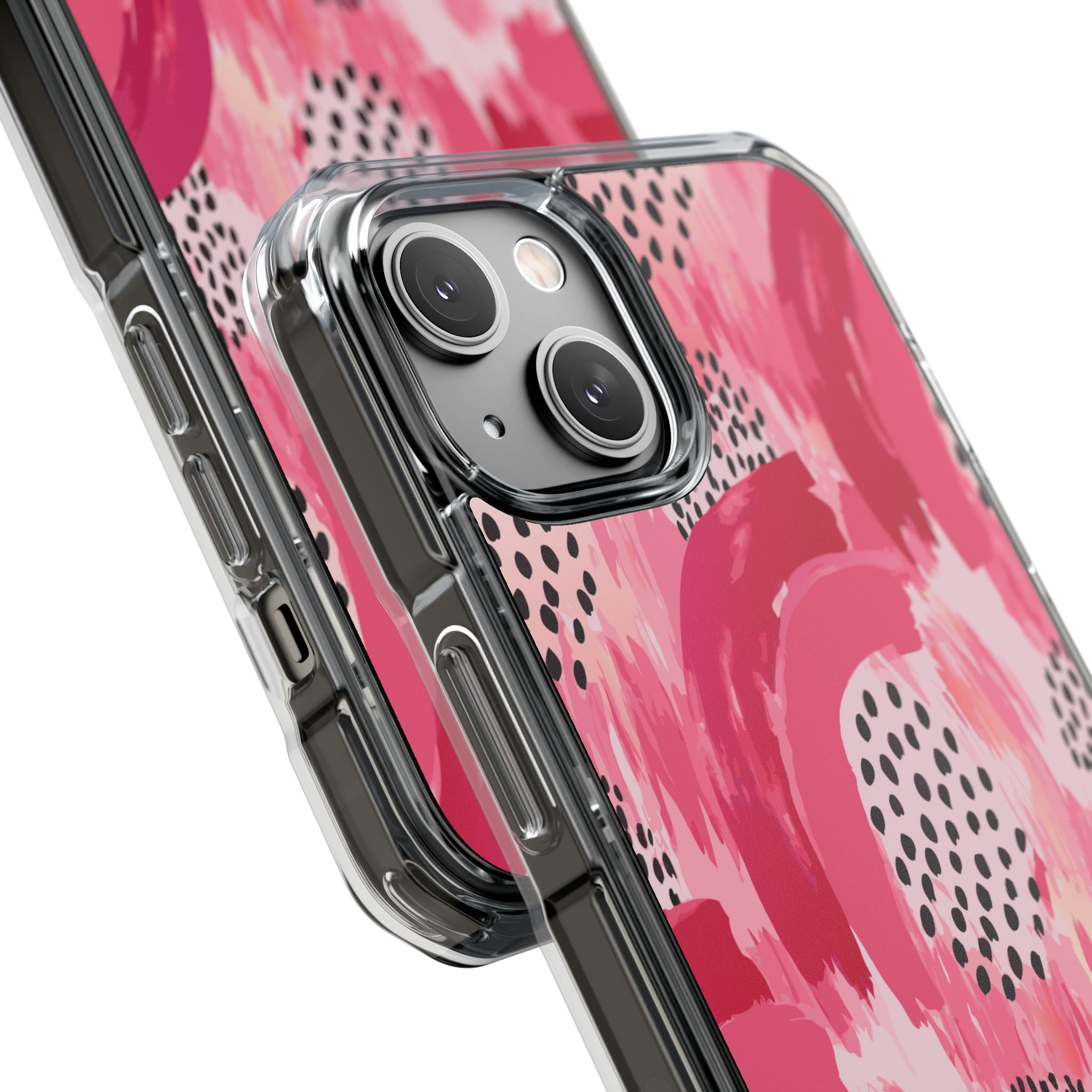 Vibrant Brushwork Dance iPhone Case - Impact
