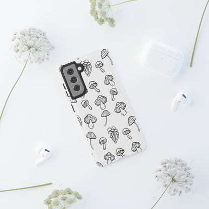 Mushroom Line Play - Samsung Case