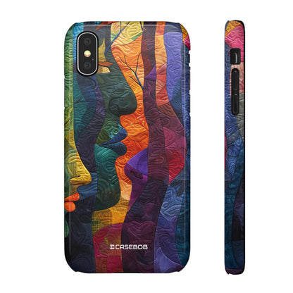 Interwoven Vibrance | Slim Phone Case for iPhone