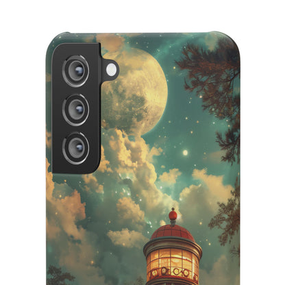 Vintage Moonlit Diner Fantasy Samsung S21 - Slim Phone Case