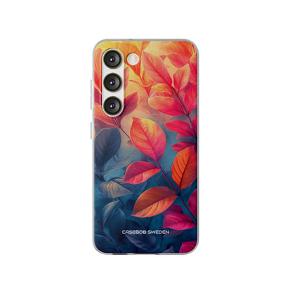 Red Blue Nature - Flexi Samsung S23 Phone Case