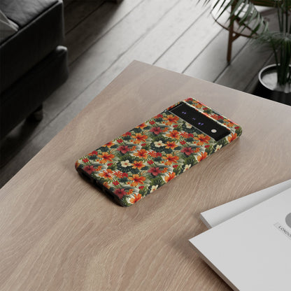 Tropical Blooms Flourish - Google Pixel Case