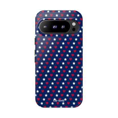 Stars Embrace Hearts - Google Pixel Case