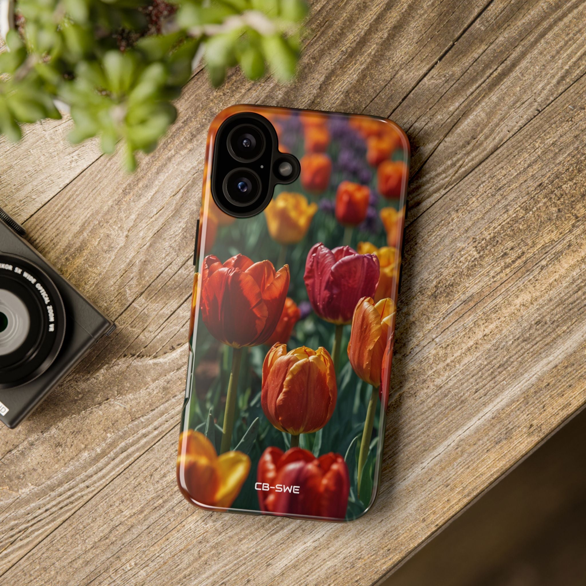 Tulips Embrace Breeze - iPhone Case