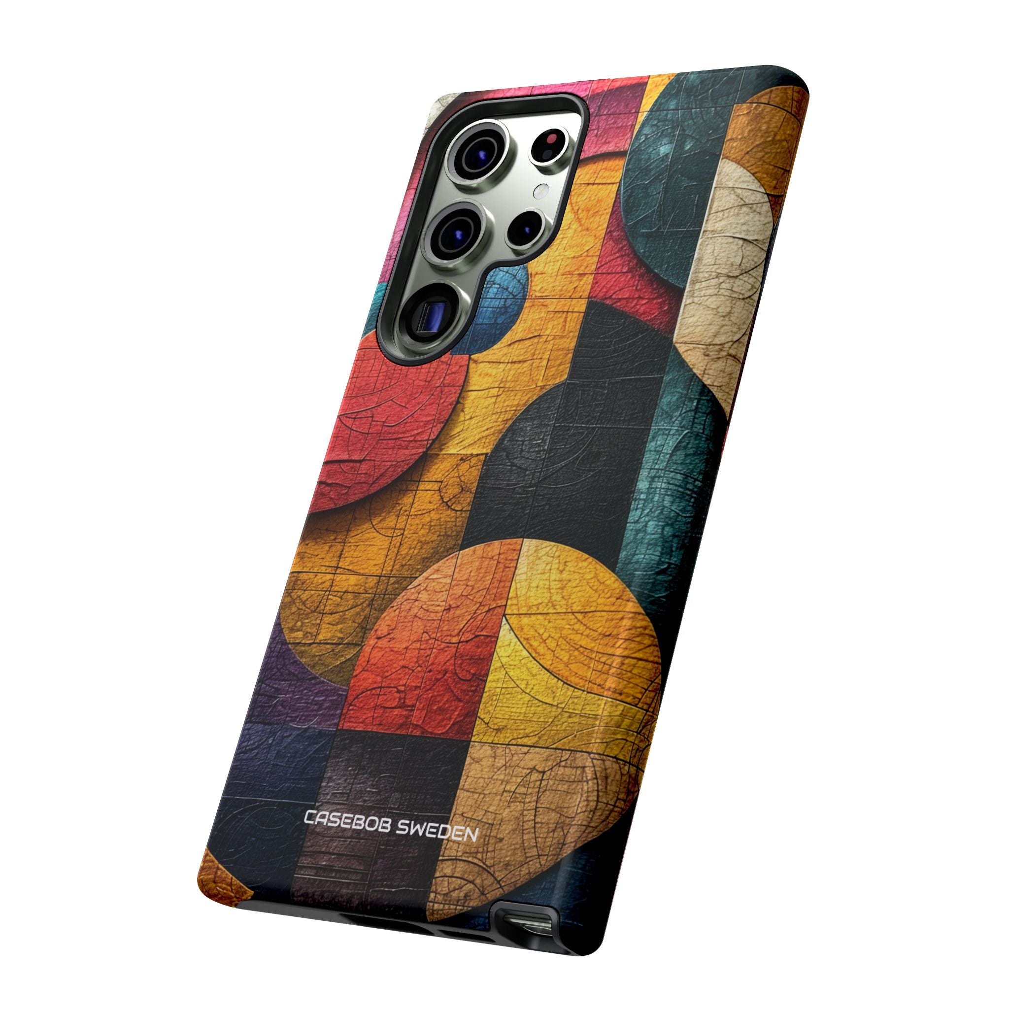 Vibrant Geometric Art - Tough Samsung S23 Phone Case