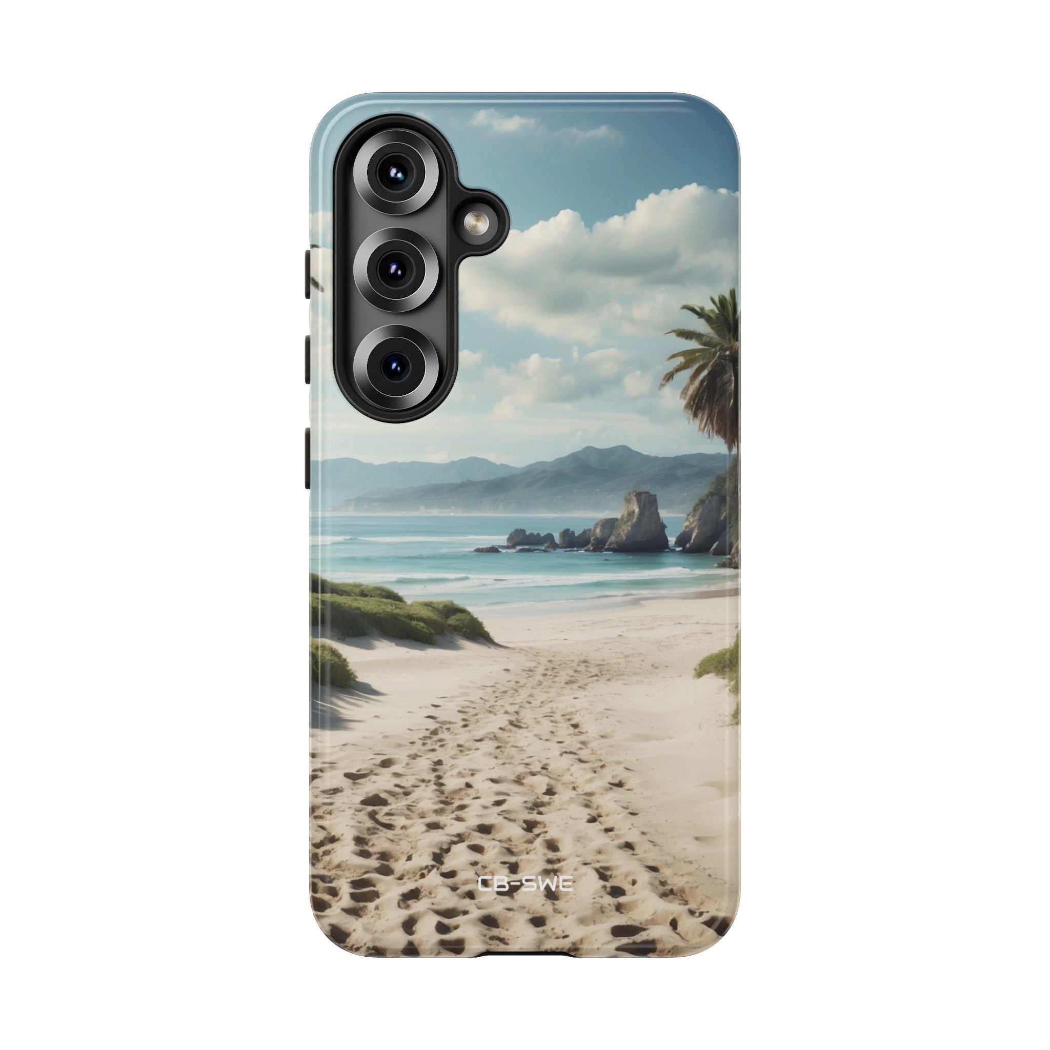 Footprints Trace Sand - Samsung Case