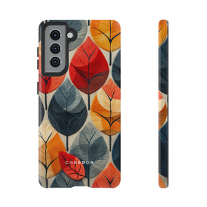 Scandinavian Leafy Serenity - Protective Phone Case