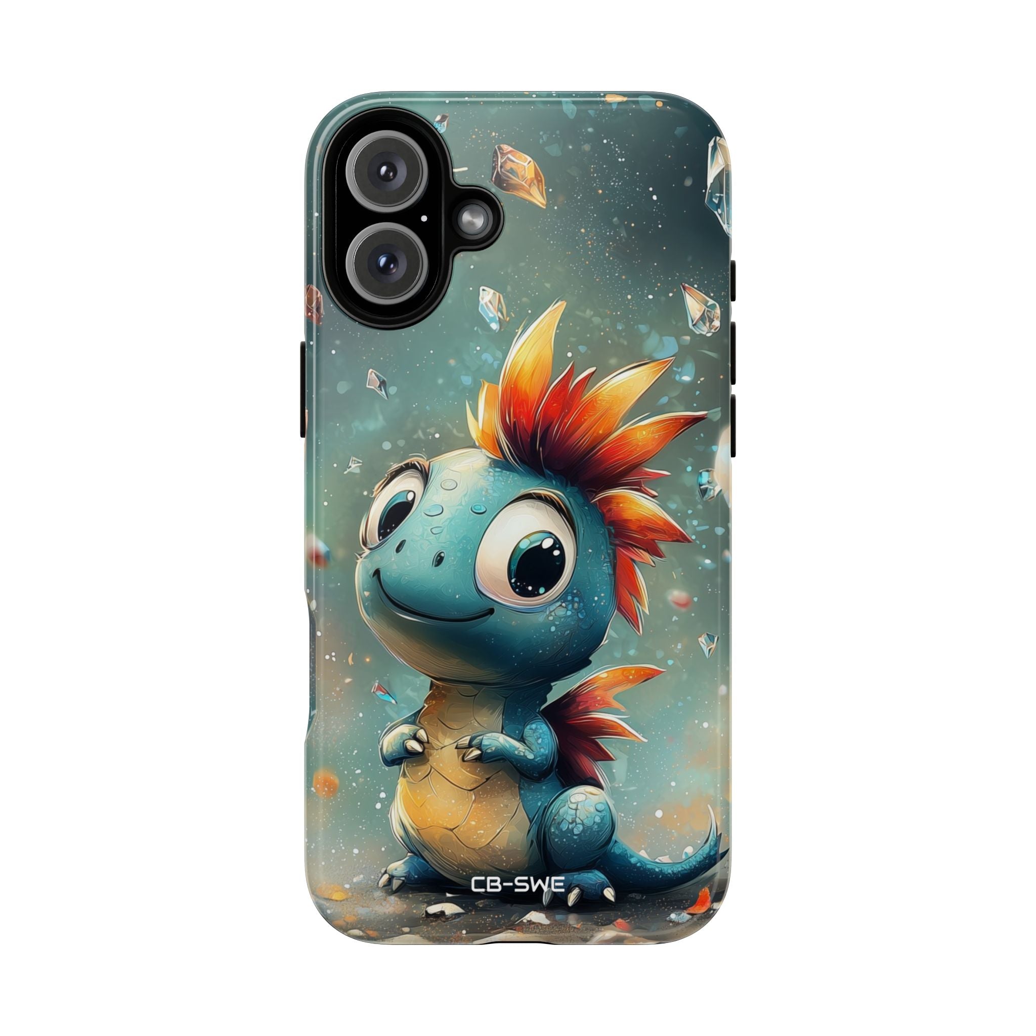 Dragon Smiles Brightly - iPhone Case