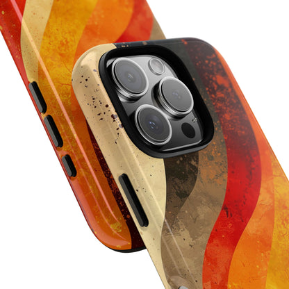 Warm Waves Dance - iPhone Case