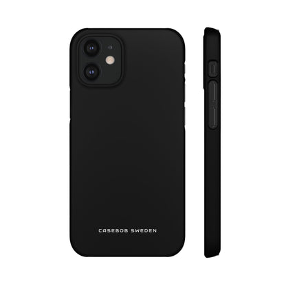 Black iPhone 12 - Slim Phone Case