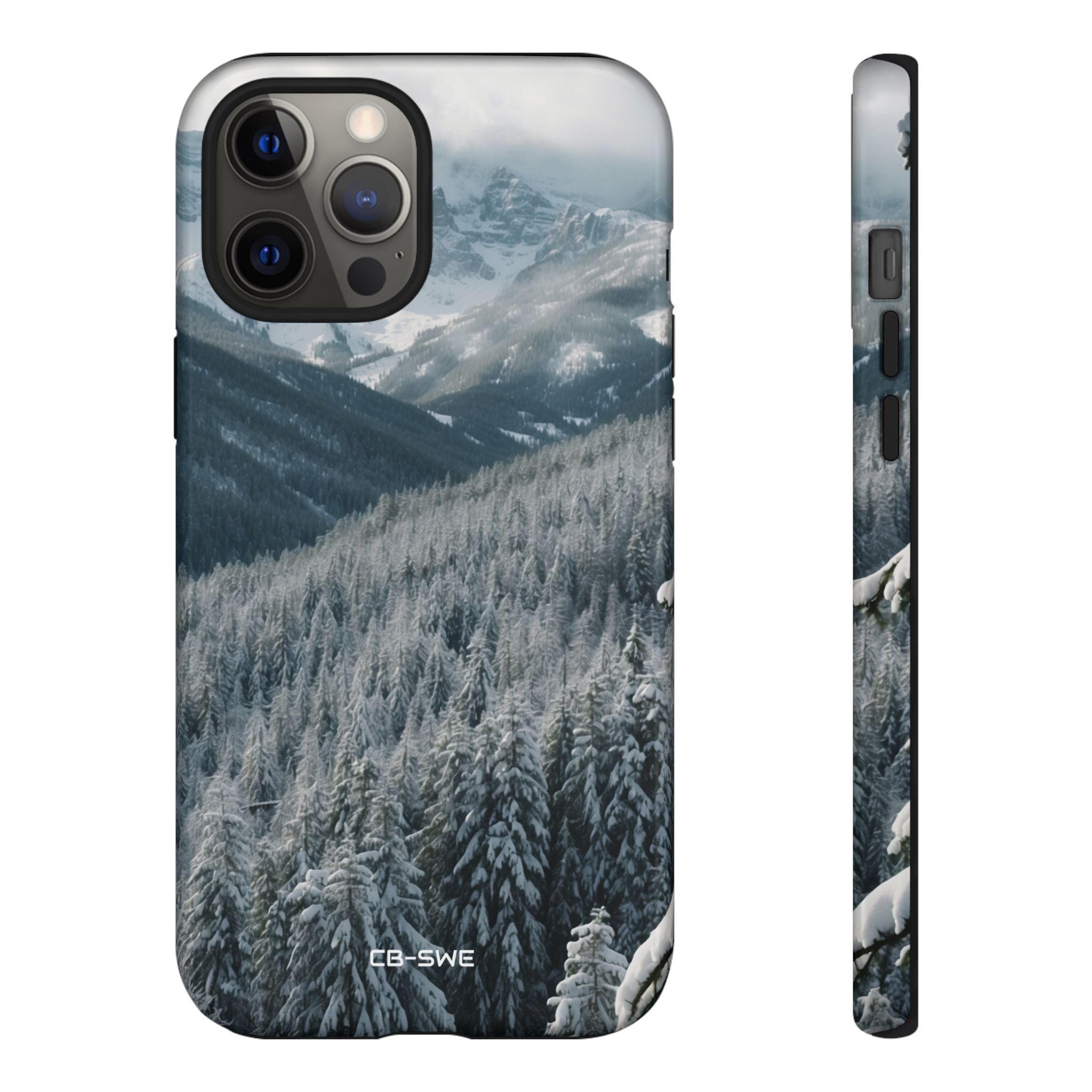Snow Covers Peaks - iPhone Case