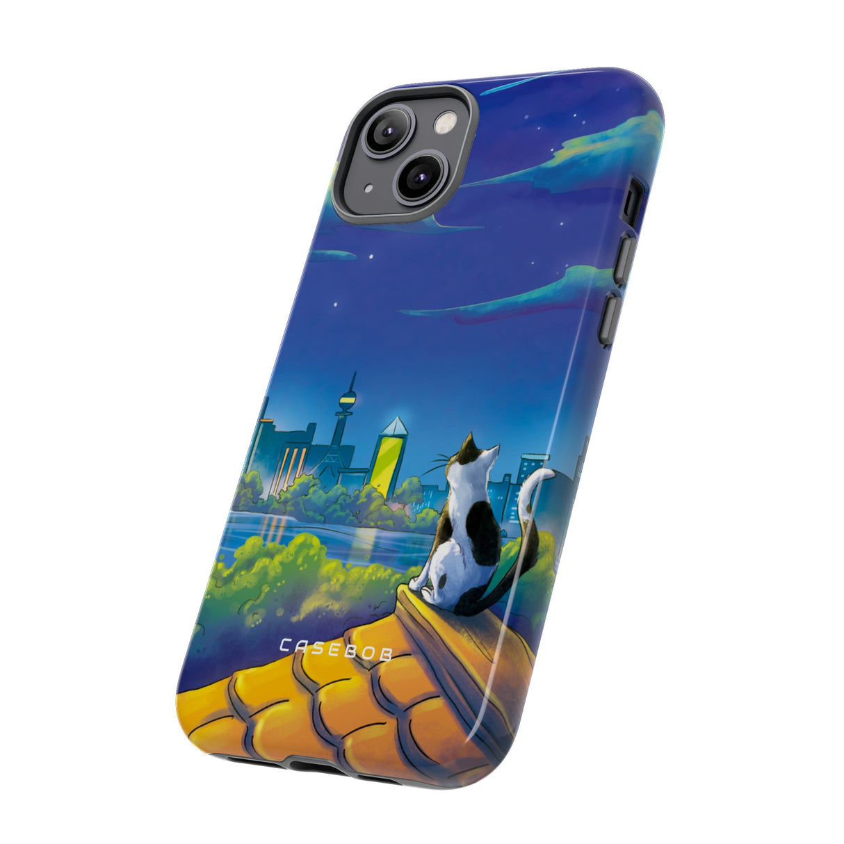 Cat Tin Roof - Protective Phone Case