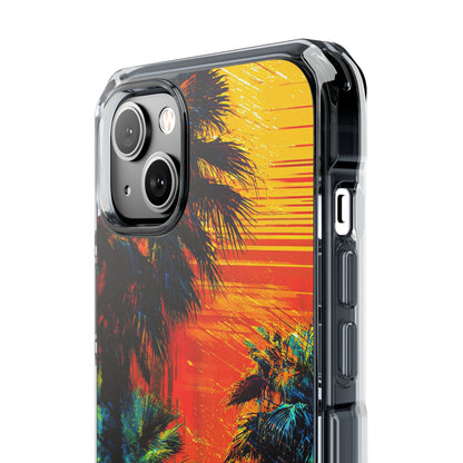 Tropical Sunburst iPhone 14 Plus Case - Impact