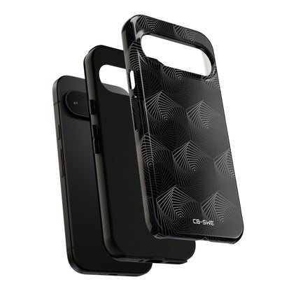 Geometric Spiral Illusion - Google Pixel Case