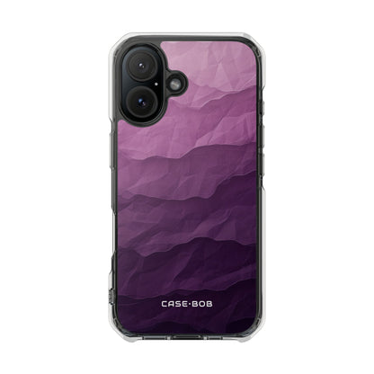 Purple Wave Layers iPhone 15 Case - Impact