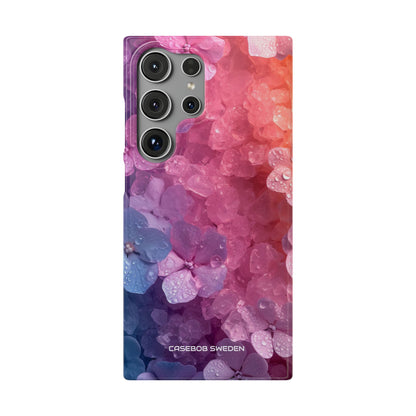 Floral Chill Blooms - Slim Samsung S24 Phone Case