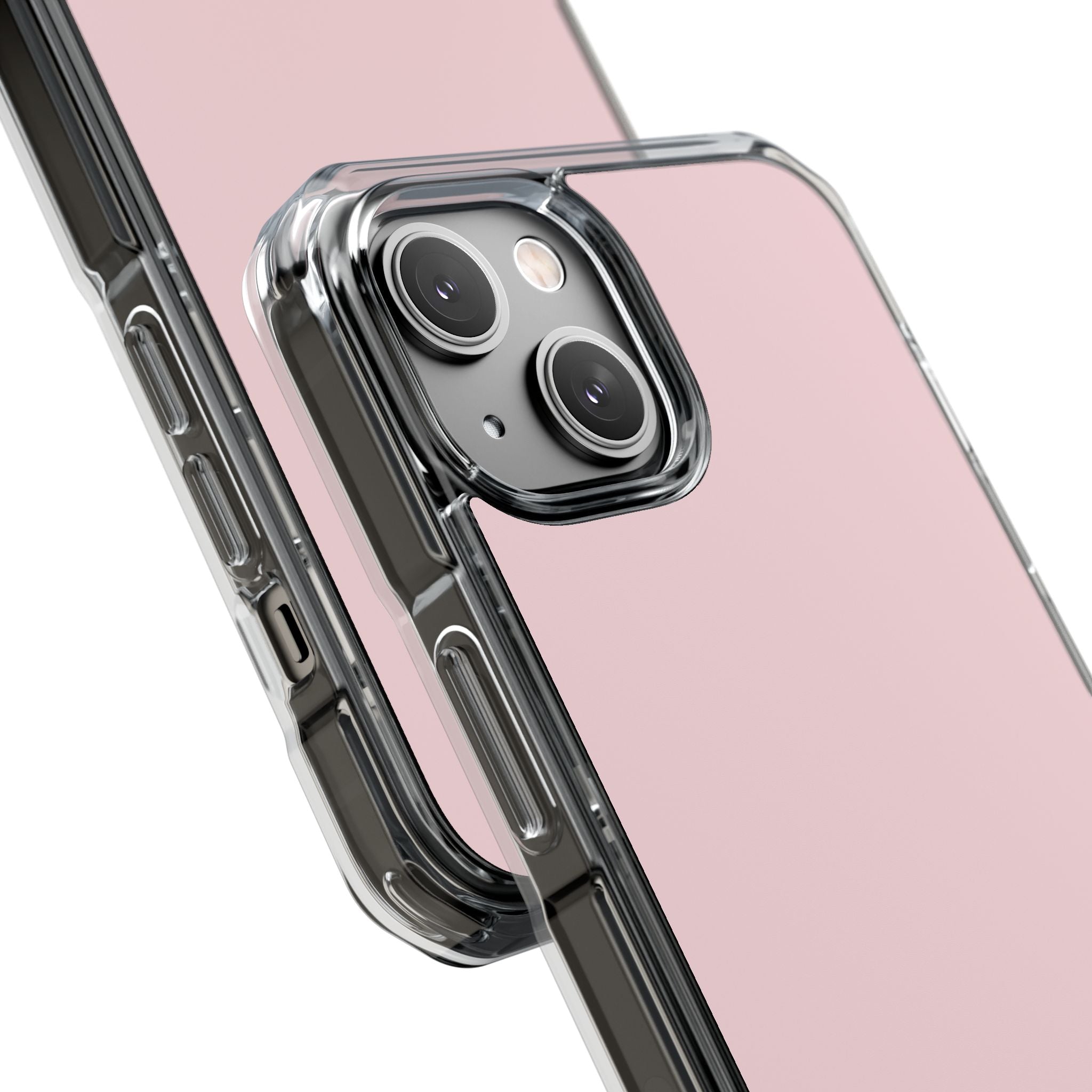 Pale Pink - Clear Impact Case for iPhone