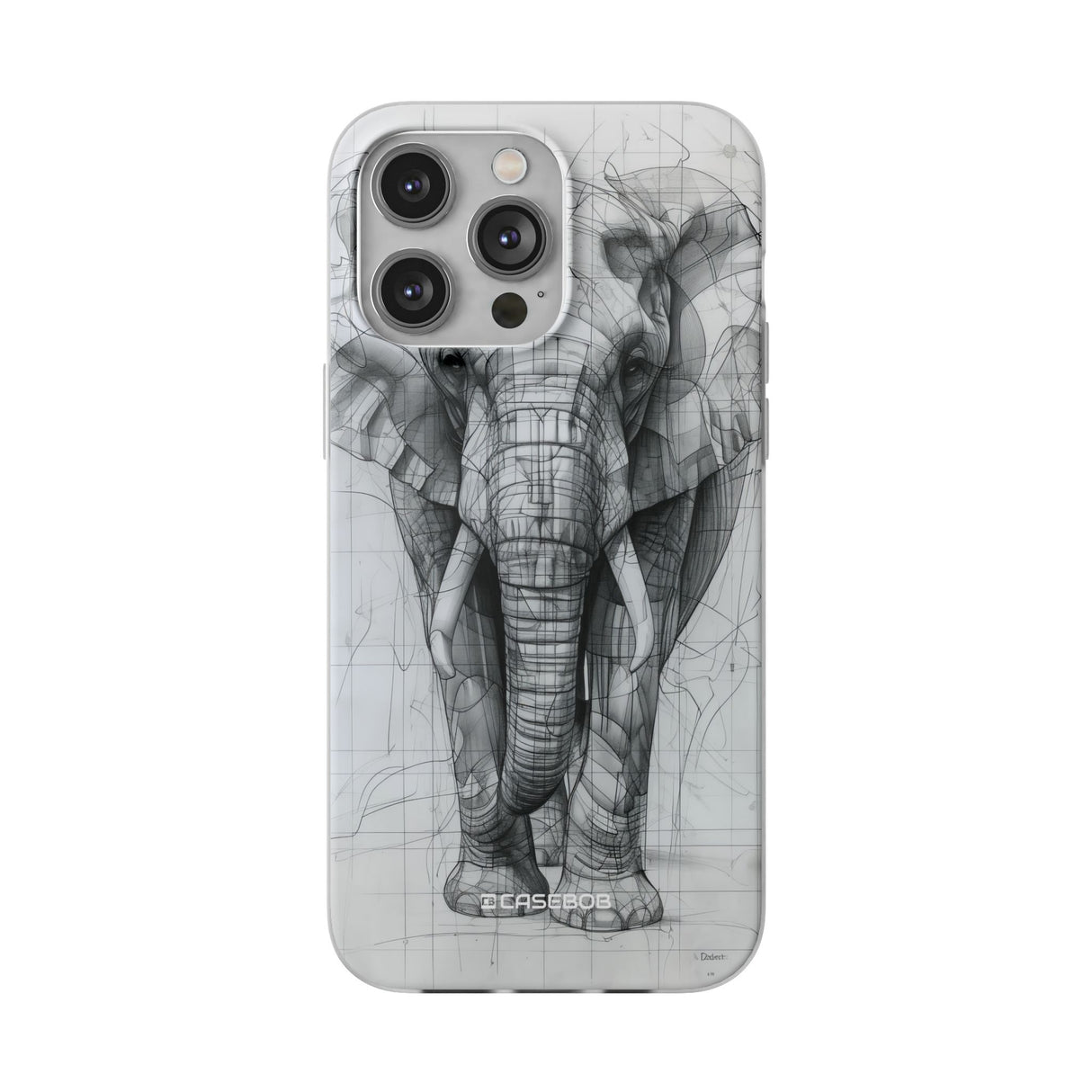 Technic Elefant | Flexible Handyhülle für iPhone