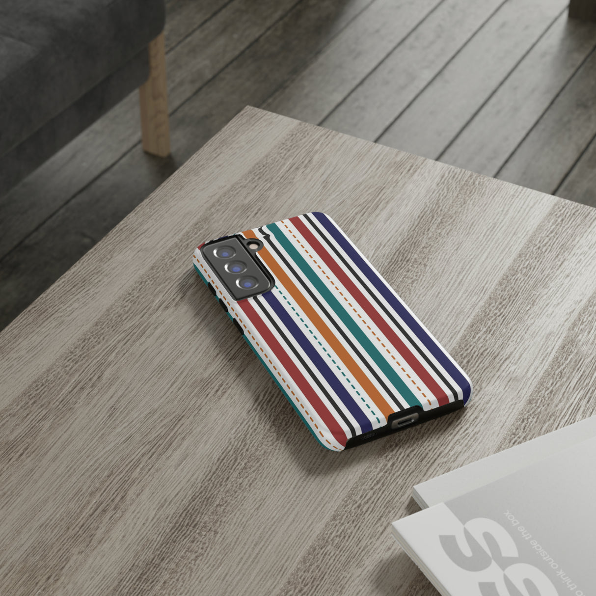 Modern Stripe Line - Schutzhülle fürs Handy