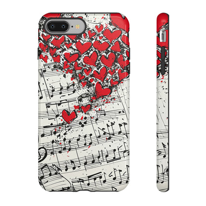 Lyric Harmony Serenade - Protective Phone Case