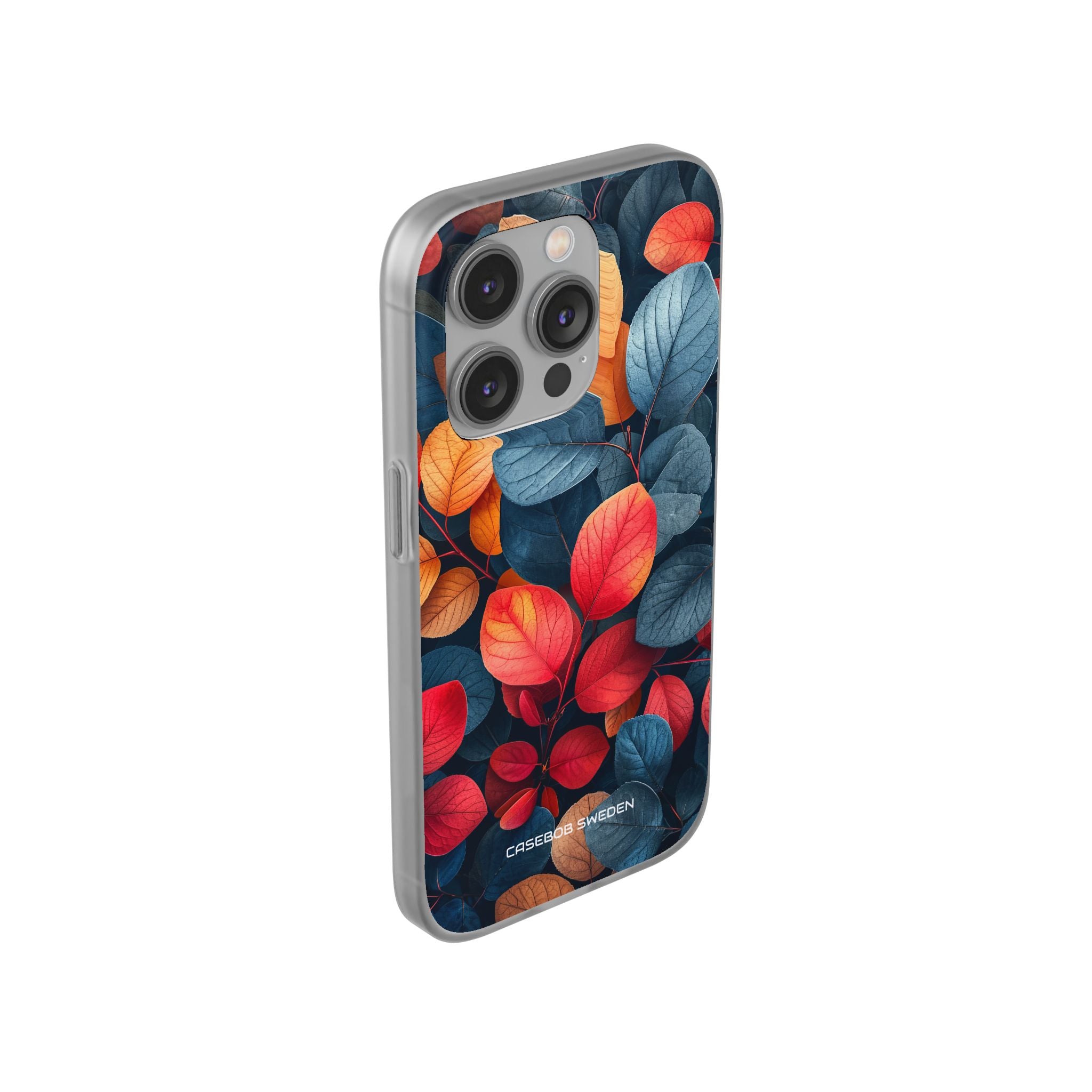 Vibrant Nature Leaves - Flexi iPhone 14 Phone Case