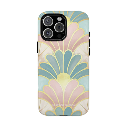 Pastel Deco Elegance - Tough iPhone 16 Phone Case