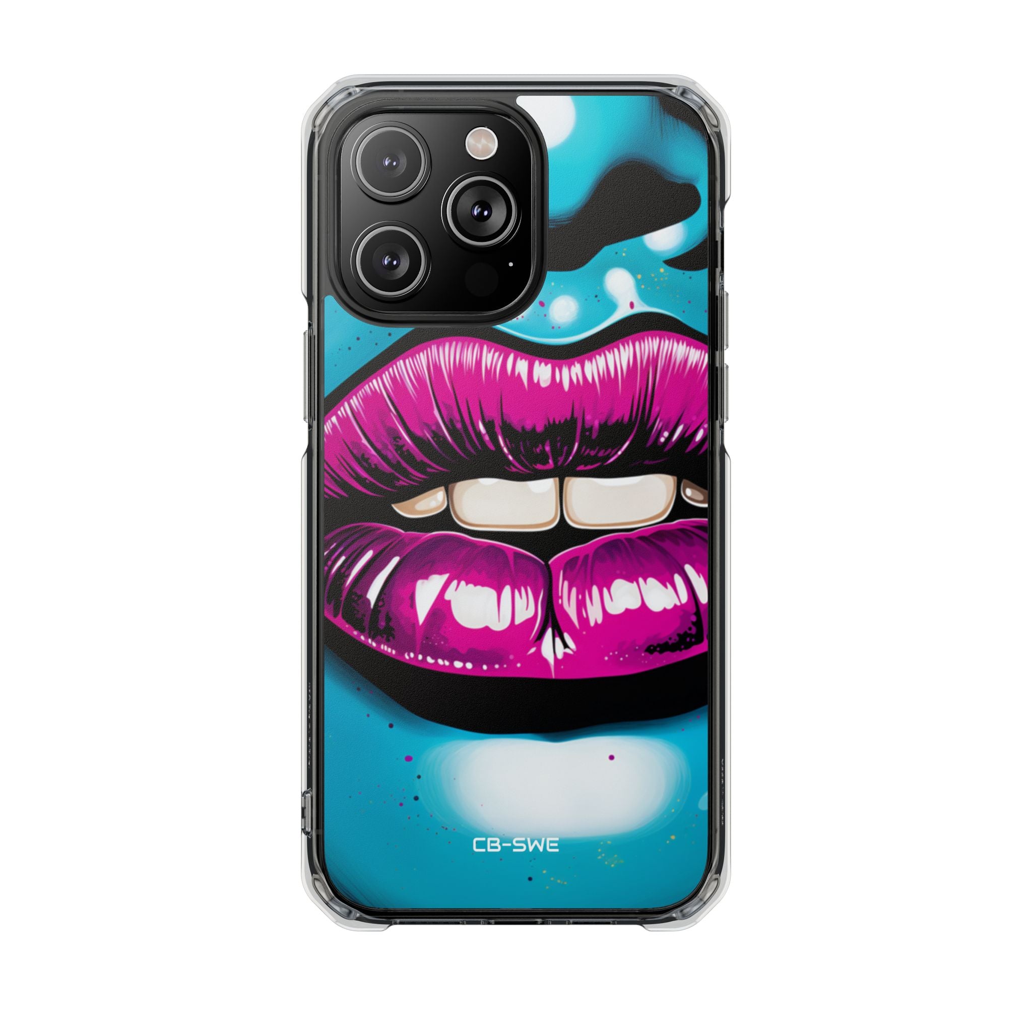 Vivid Lips Contrast iPhone Case - Impact