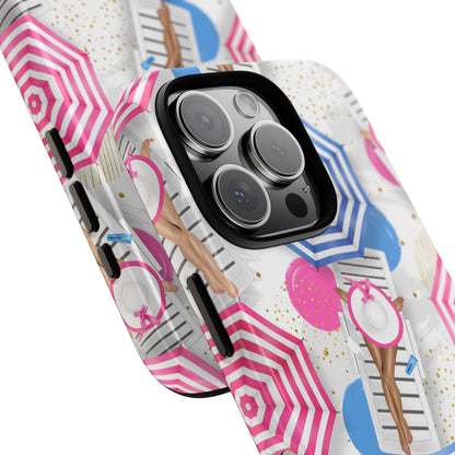 Sun Hats Relaxing - iPhone Case