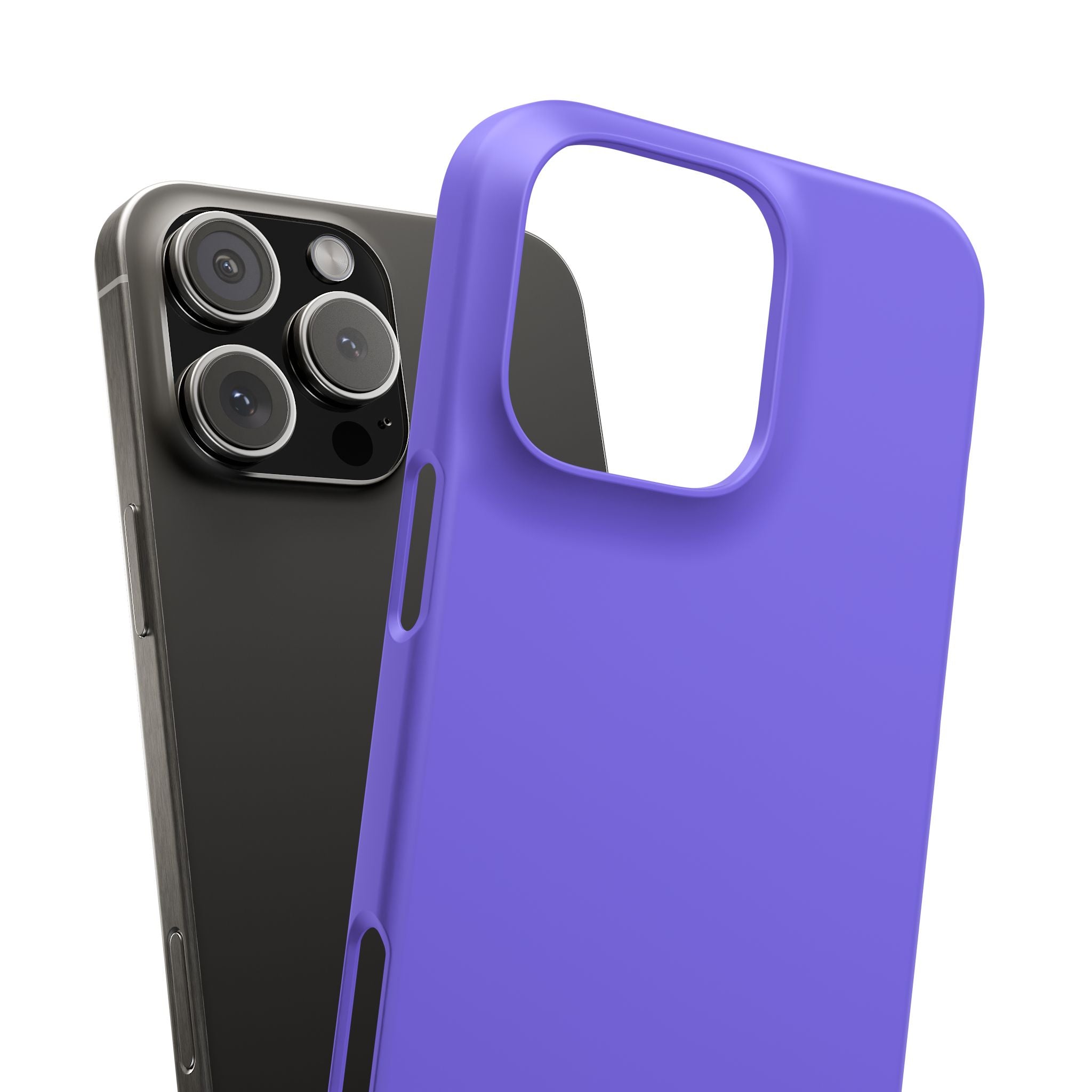 Medium Slate Blue iPhone 16 - Slim Phone Case