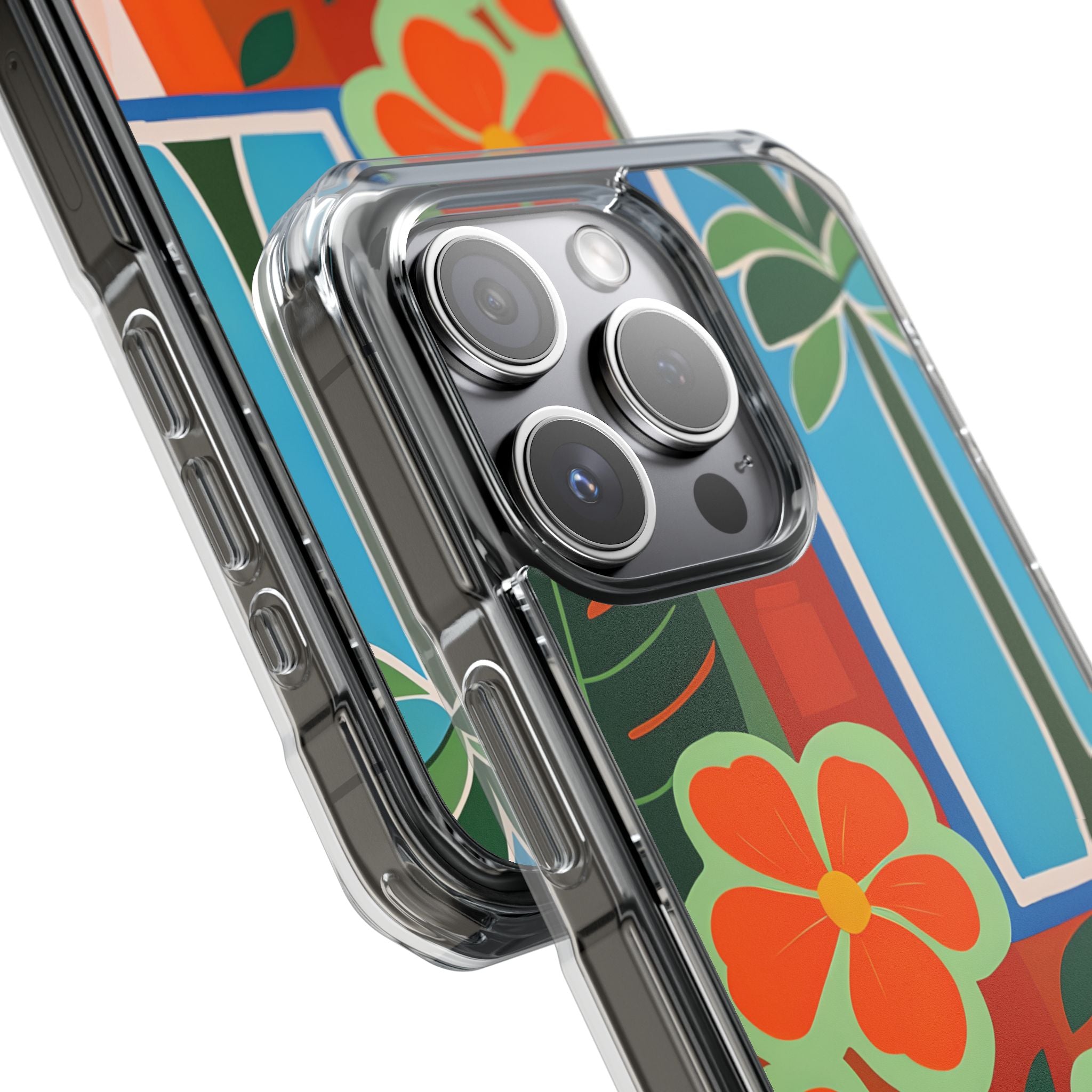 Tropical Geometry Harmony iPhone Case - Impact