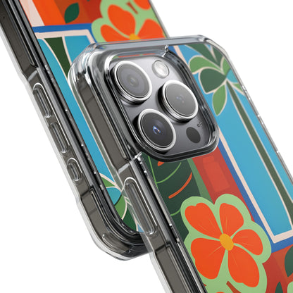 Tropical Geometry Harmony iPhone Case - Impact