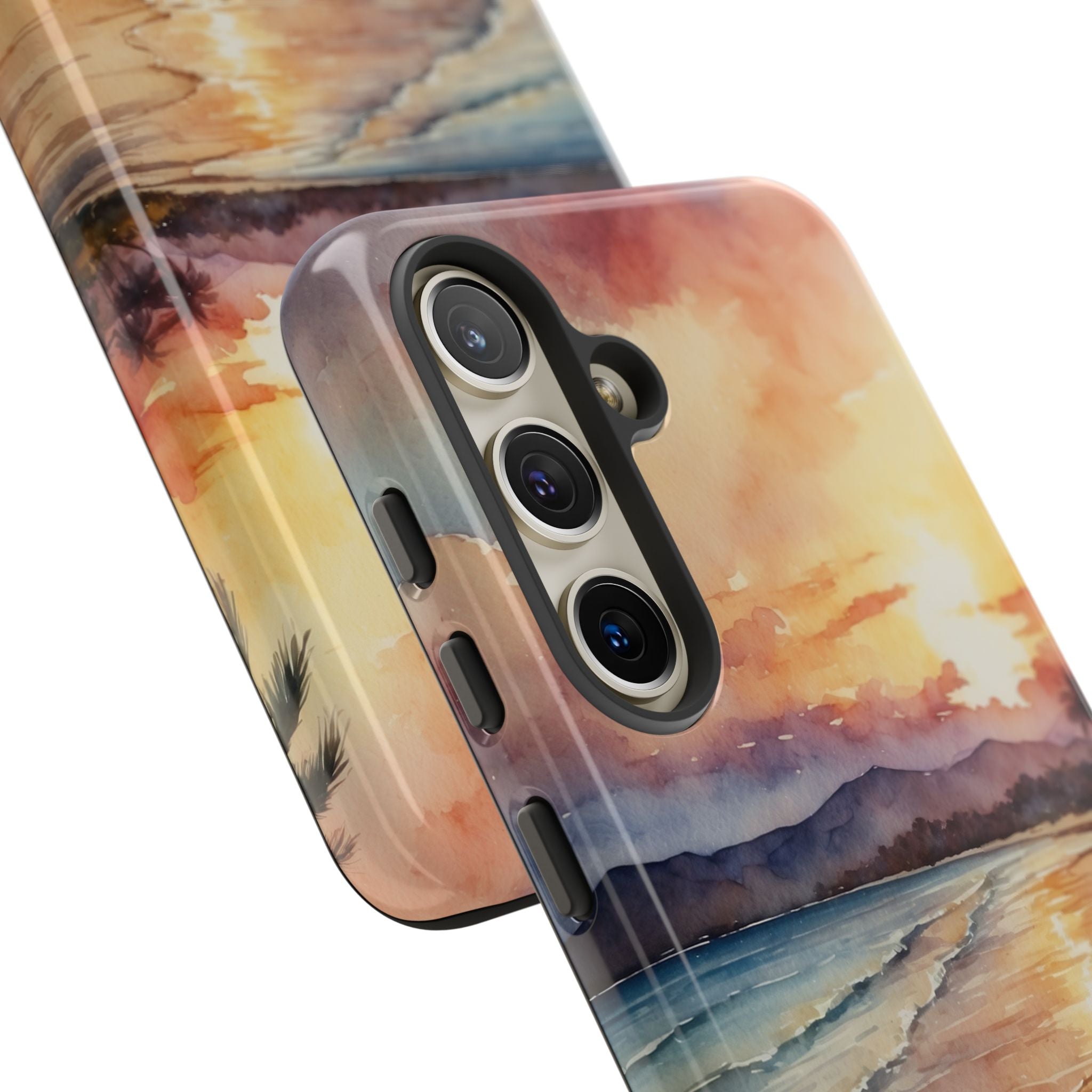 Sunset Reflection Samsung S24 Case - Tough