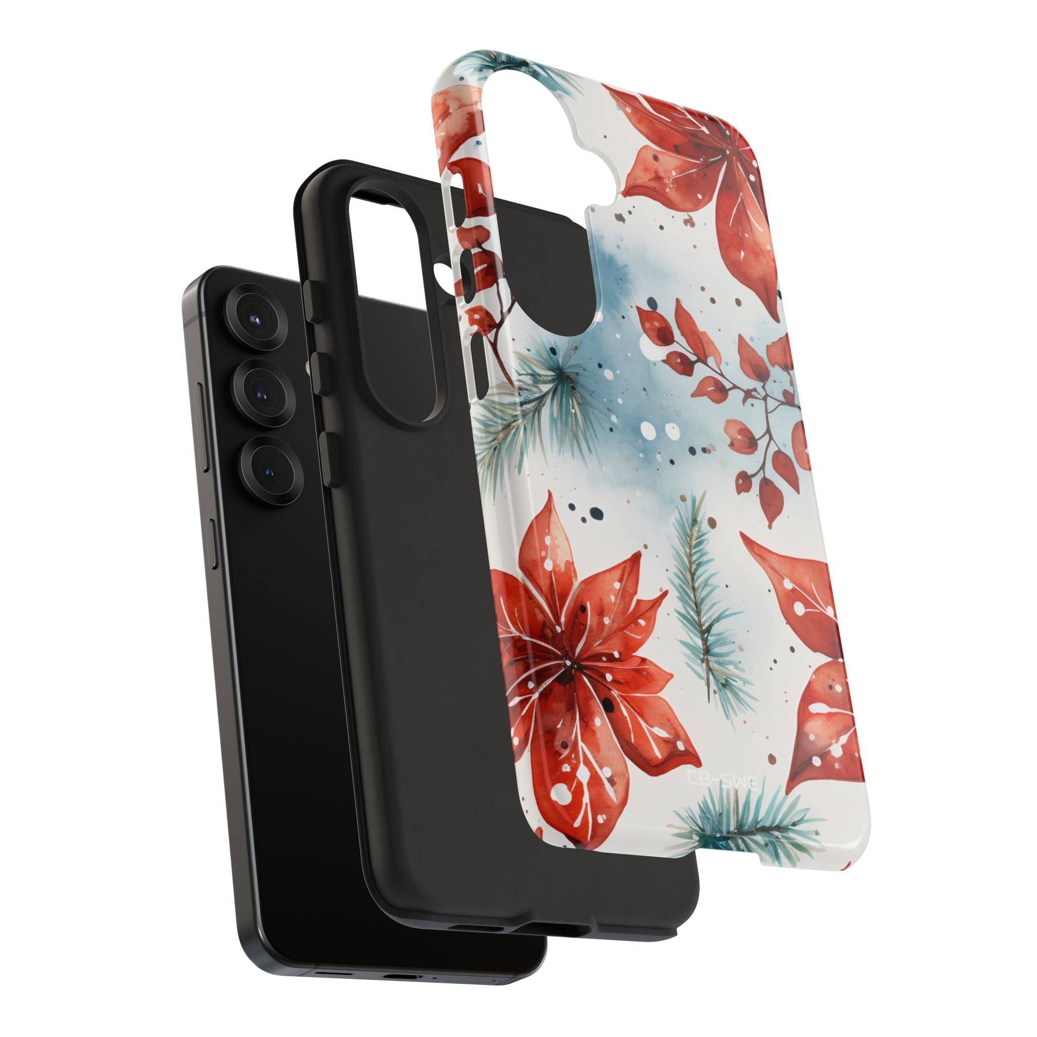 Poinsettias Bloom Bright - Samsung Case