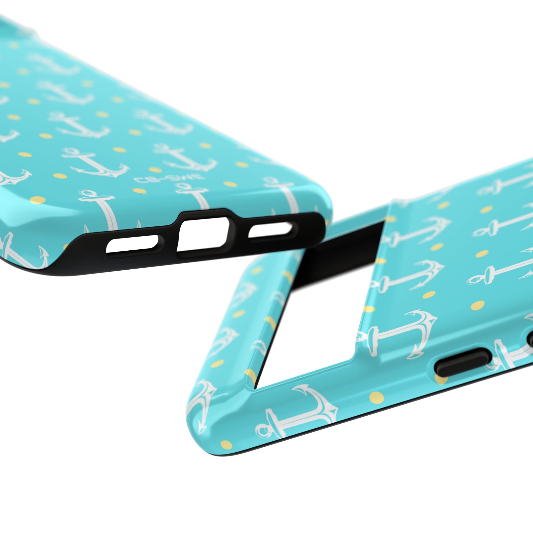 Nautical Anchors & Dots - Google Pixel Case