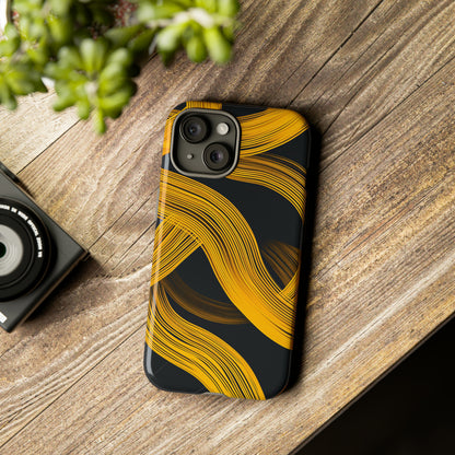 Golden Line Sleekness - Protective Phone Case