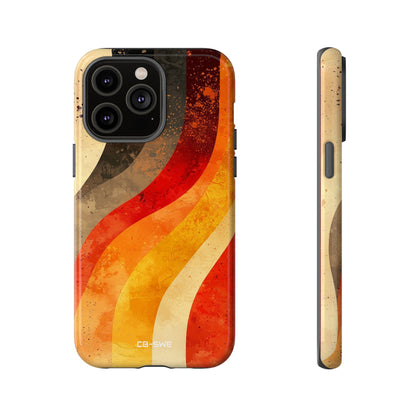 Warm Waves Dance - iPhone Case