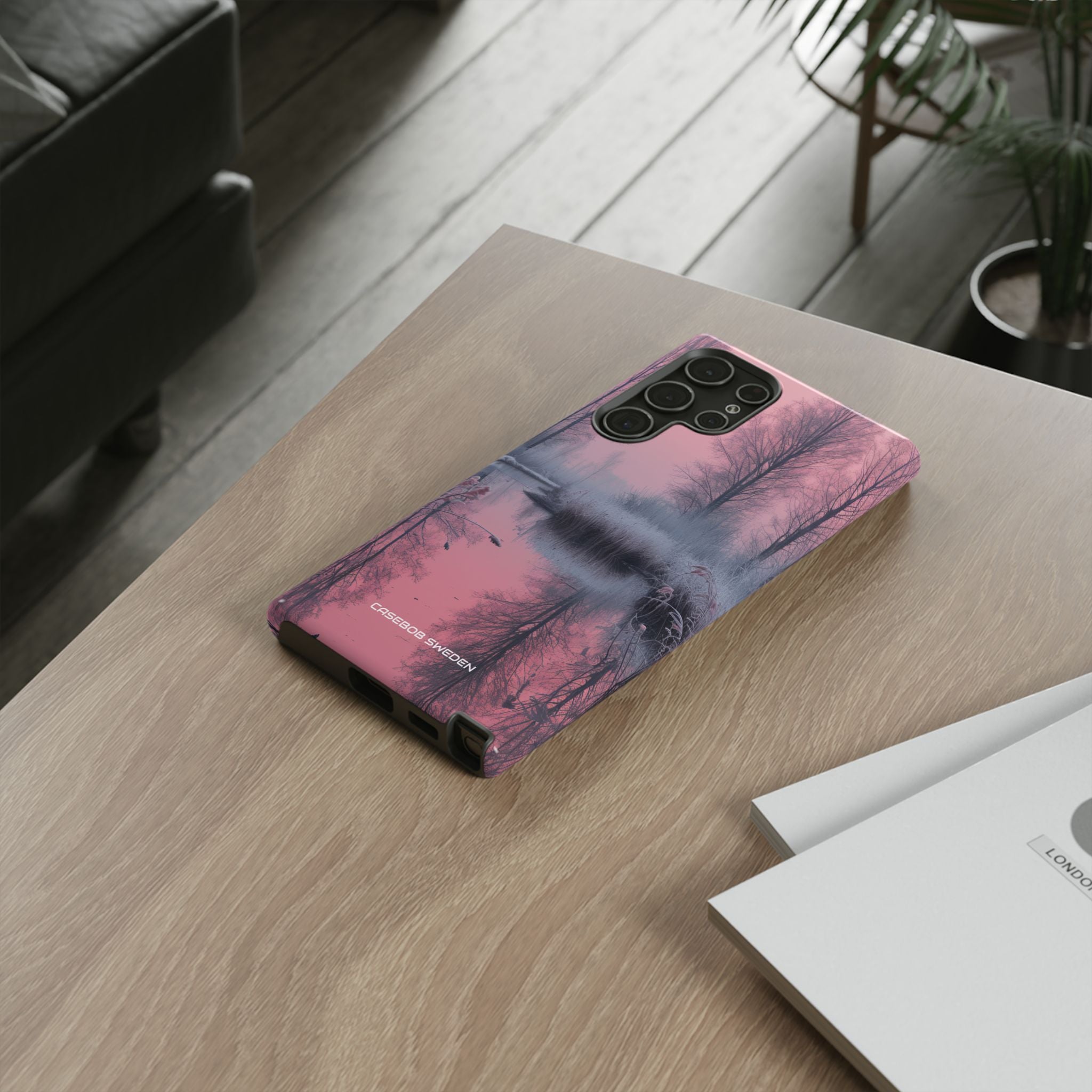 Pink Serenity Case - Tough Samsung S22 Phone Case