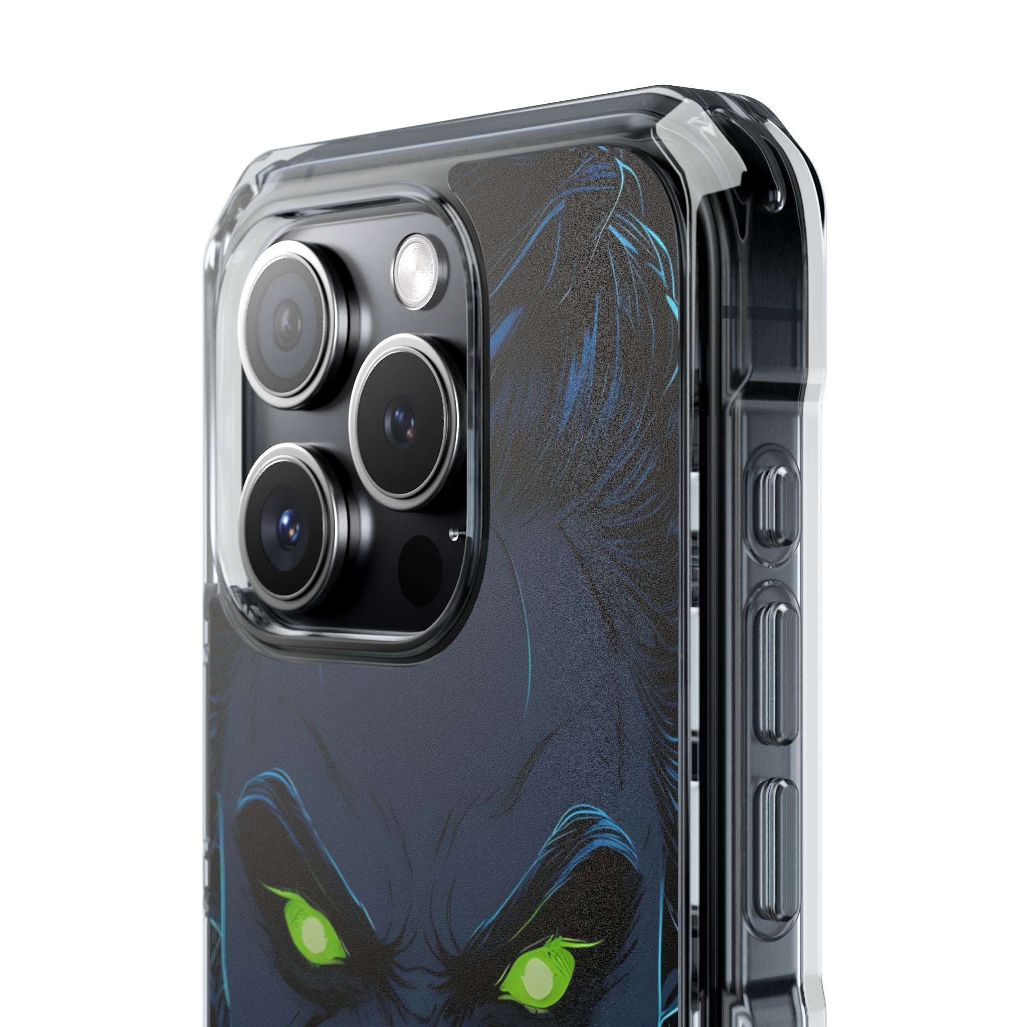 Glowing Eyes Dark Fiend iPhone Case - Impact