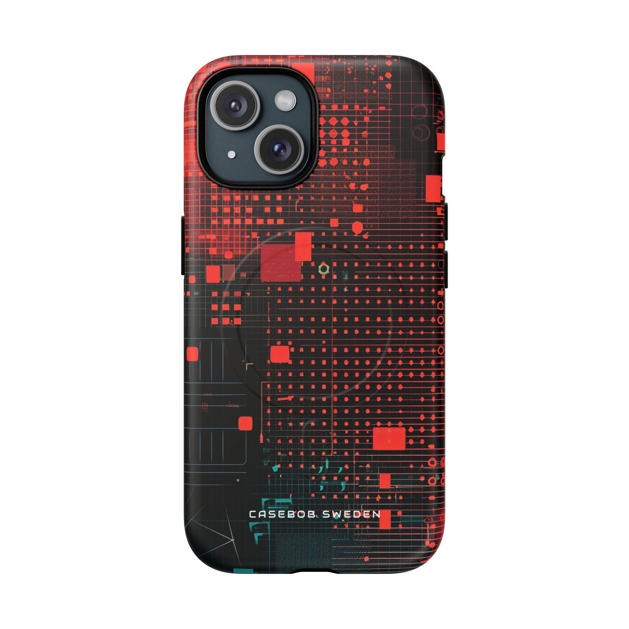 Gradient CyberFlux iPhone 15 | Tough+ Phone Case