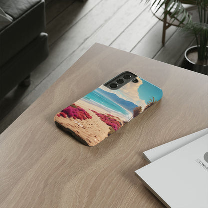 Footprints Trace Sand - Samsung Case
