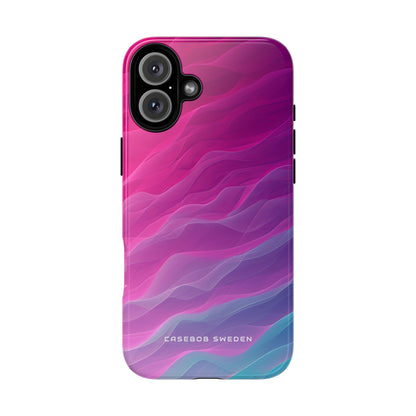 Gradient Oceanflow Waves iPhone 16 - Tough Phone Case