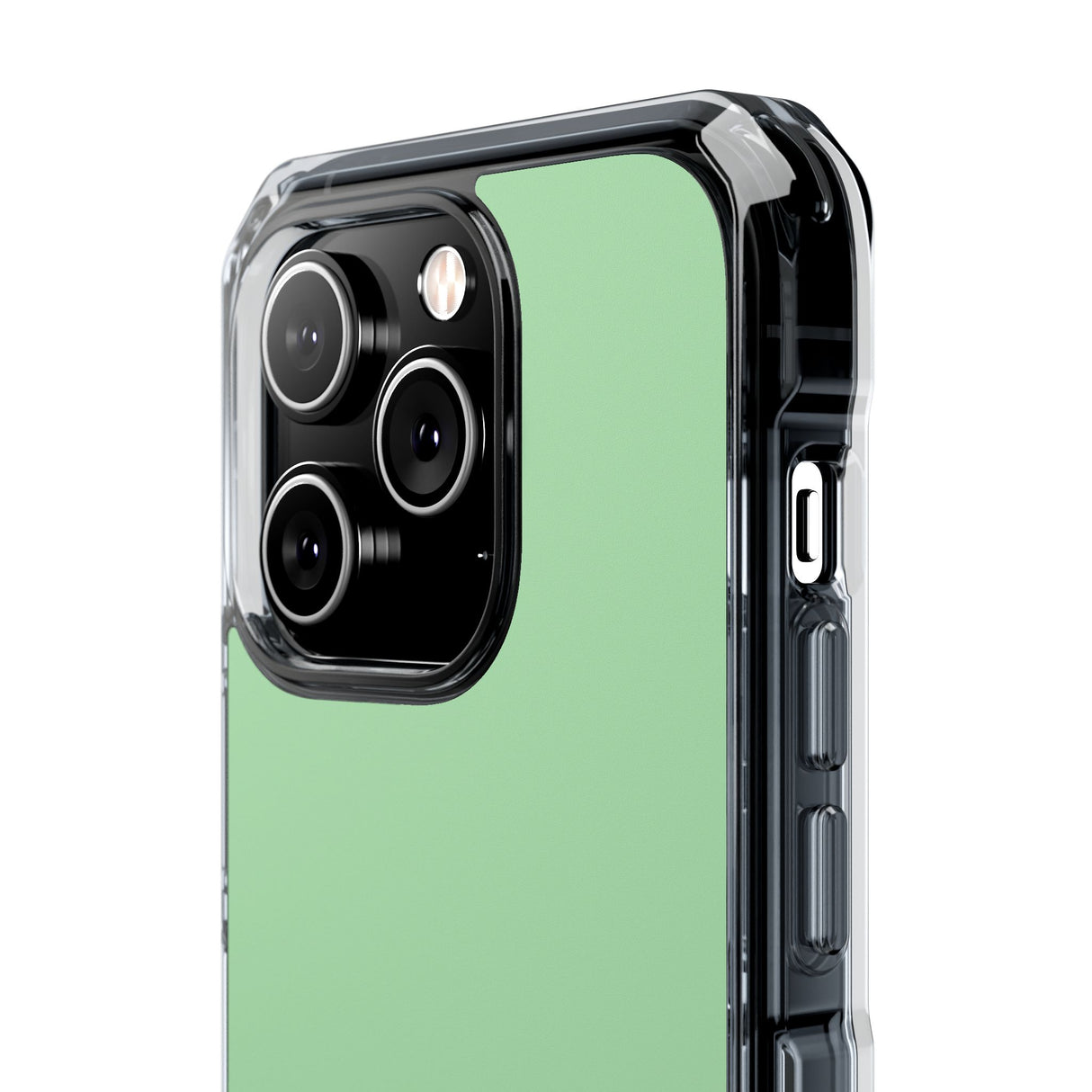 Celadon Green | Phone Case for iPhone (Clear Impact Case - Magnetic)