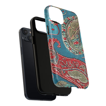 Vintage Paisley Elegance iPhone 14 | Tough+ Phone Case