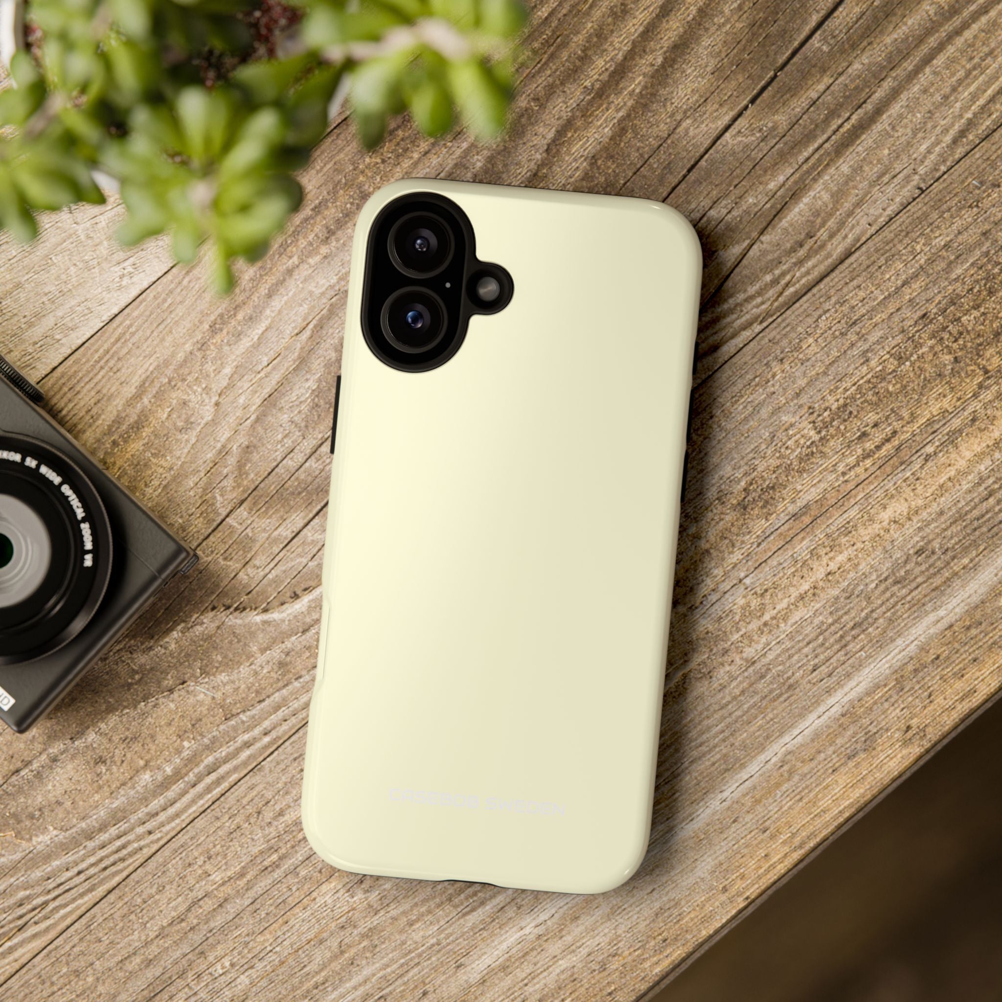 Pastel Yellow - Tough iPhone 16 Phone Case